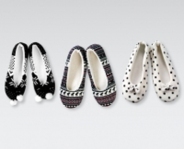 BLUE MOTION Damen-Hausballerinas