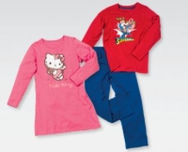 HELLO KITTY/SUPERMAN/ICH EINFACH UNVERBESSERLICH Kinder-Nachtw&auml;sche