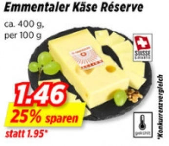 Emmentaler Käse Réserve CHF 1.46