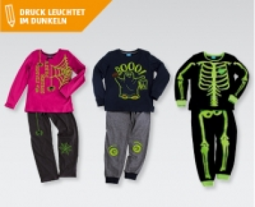 KIDZ ALIVE Kinder-Nachtw&auml;sche Glow in the dark