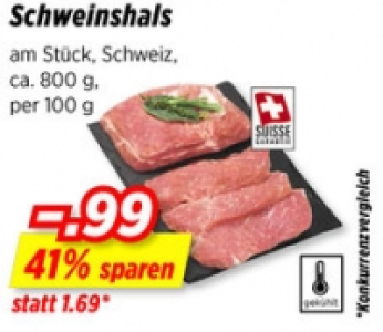 Schweinshals CHF 0.99
