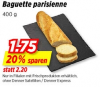 Baguette parisienne CHF 1.75