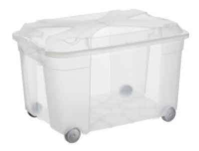 Rotho Easy Roller 4, Transparent