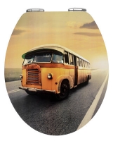 Do it und Garden Wenko WC-Sitz Vintage Bus