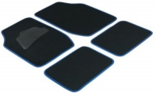 Miocar Autoteppich Matrix blau