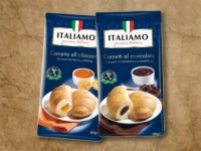 Cornetto allalbicocca/ al cioccolato