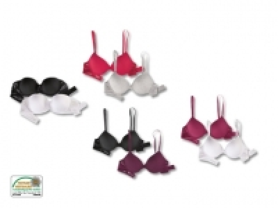 Bandeau-/ B&uuml;gel-BHs, 2er