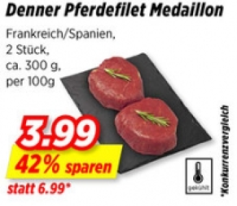 Denner Pferdefilet Medaillon CHF 3.99