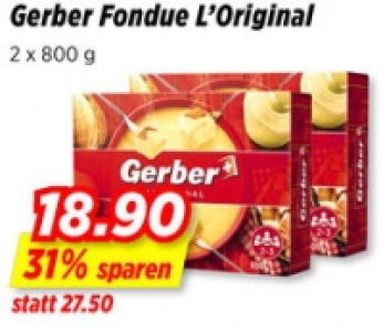 Gerber Fondue LOriginal CHF 18.90