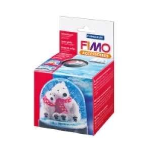 FIMO Schneekugel rund