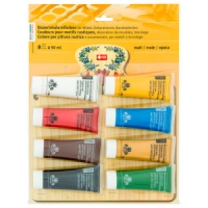321color Bauernmalfarbe matt 8 Tuben à 50ml