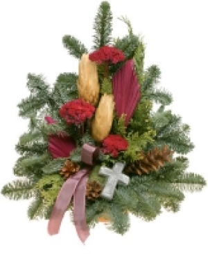 Allerheiligengesteck Schale