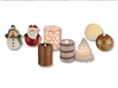 LED-Echtwachskerze/-figur