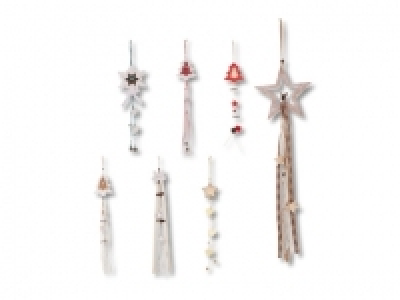 Holz-Weihnachtsgirlande