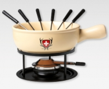 CROFTON® Käsefondue-Set Hirsch, 9-teilig