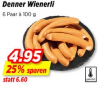 Denner Wienerli CHF 4.95