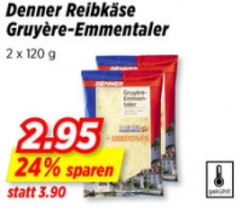 Denner Reibkäse Gruyère-Emmentaler