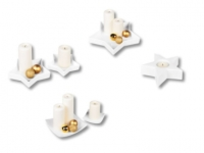 Keramik-Kerzenhalter/ Dekoteller