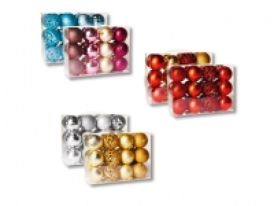 Weihnachtsbaumkugeln, 24er