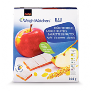 Coop Weight Watchers Früchteriegel Apfel