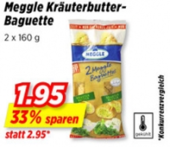 Meggle Kräuterbutter-Baguette CHF 1.95