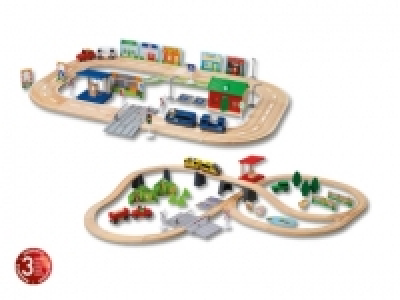 Eisenbahn/ Autobahn, 80-teilig