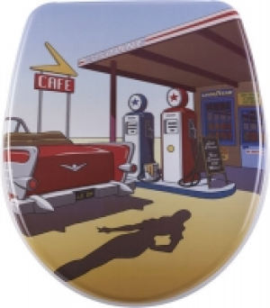 WC-Sitz Nice Slow-Motion Petrol Station