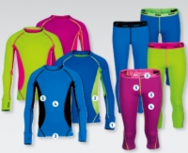 INOC Kinder-Funktionsunterhemd/-unterhose