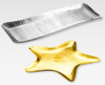 MY LIVING STYLE Dekoteller aus Metall