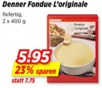 Denner Fondue Loriginale CHF 5.95