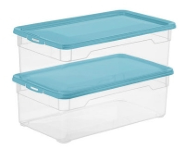 2er Set Clear Box Lady Shoe, blau CHF 7.10