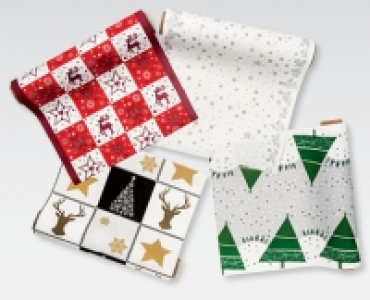 BUFFETWeihnachts-Papiertischl&auml;ufer