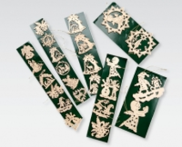 Weihnachtliche Holzdekoration