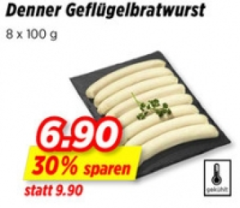 Denner Geflügelbratwurst CHF 6.90