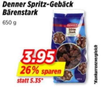 Denner Spritz-Gebäck Bärenstark