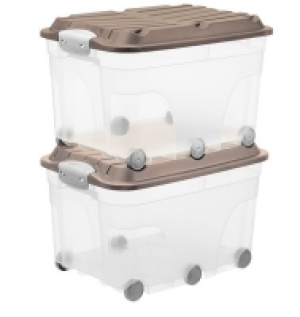2er-Set Roller 6, braun