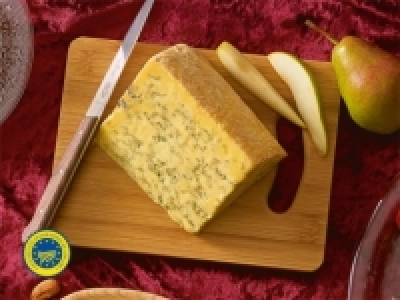 Reifer Stilton Blauschimmel K&auml;se