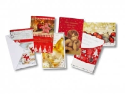 Weihnachtskarten-Set, 6er Dieser Artikel ist nur in der Deutschschweiz