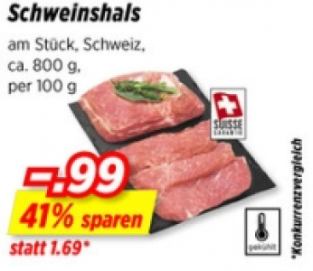 Schweinshals CHF 0.99