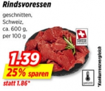 Rindsvoressen CHF 1.39