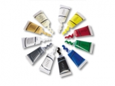 Acrylfarben-Sortiment