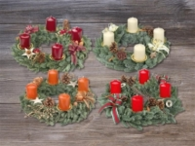 Exklusive Adventskr&auml;nze- und Gestecke (ab 23.11.)