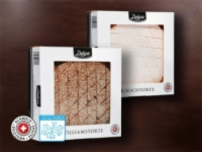 Williams- und Kirschtorte