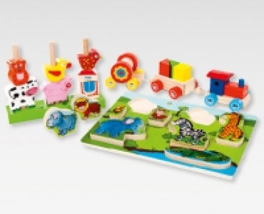 TOYLINO Kleinkinder-Holzspiele CHF 7.99