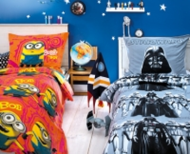 STAR WARSTM/FROZEN/ANGRY BIRDS/ICH EINFACH UNVERBESSERLICHTM Flanell-B