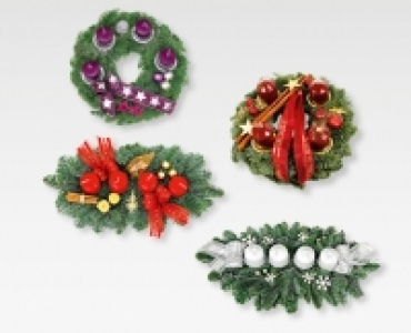 Adventskranz/-gesteck klein