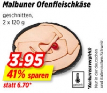 Malbuner Ofenfleischkäse