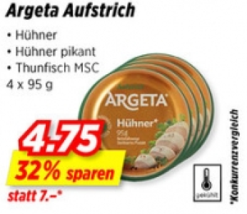 Argeta Aufstrich CHF 4.75