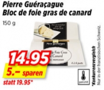 Pierre Guéraçague Foie gras de Canard barquette