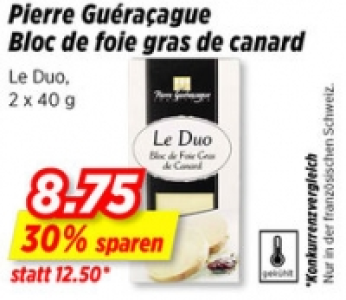 Pierre Guéraçague Foie gras de Canard